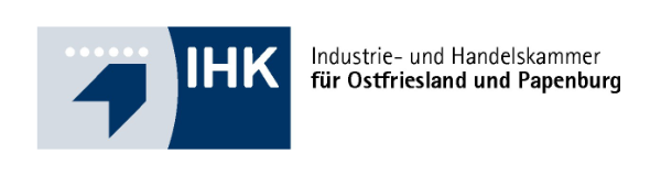 Logo IHK Industrie- und Handelskammer fuer Ostfriesland und Papenburg